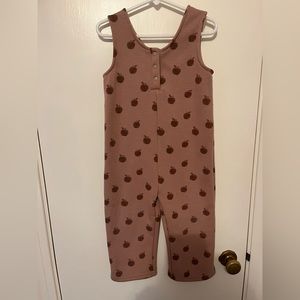 Zara apple overalls 2/3T